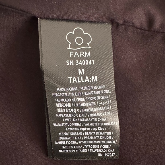 Farm Rio Arabesque Wrap Mini Dress - Picture 10 of 10